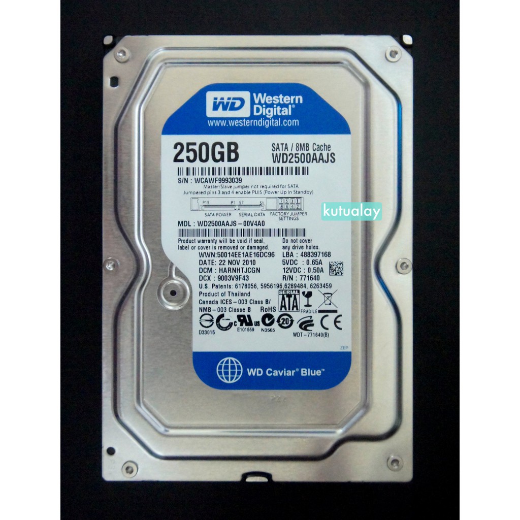 Ổ Cứng 3.5 Hdd 250gb Sata Komputer 100% | BigBuy360 - bigbuy360.vn