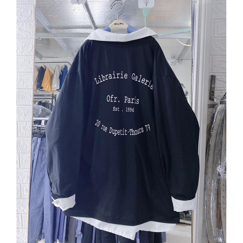 Áo Nỉ Nữ In Hình Cô Gái Tay Dài Form Rộng, Áo Thu Đông Nữ Có Ảnh Thật Kèm Theo (38-70kg) | BigBuy360 - bigbuy360.vn