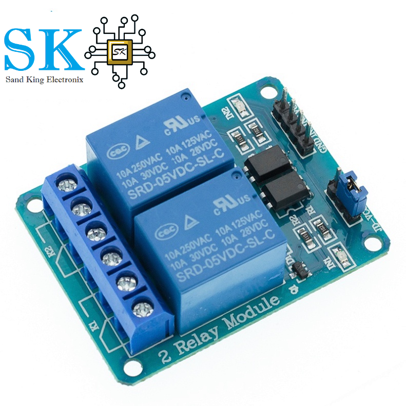 Mô đun rơ le 5V 1 2 4 8 kênh đầu ra 1 2 4 8 dành cho ARDUINO