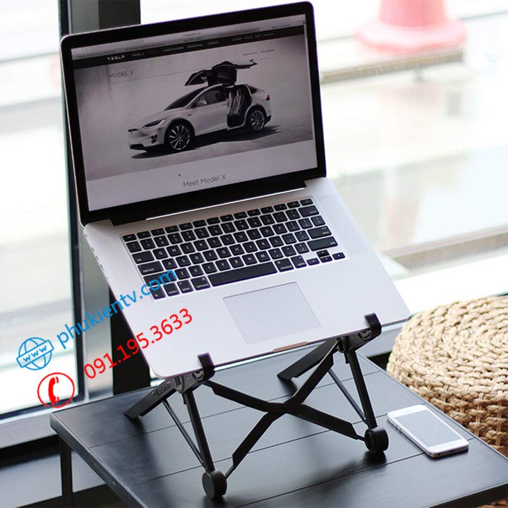 Giá đỡ laptop - Kệ để Laptop, Macbook - NEXSTAND K2 11.6" - 15.6" - chống mỏi - đế tản nhiệt tốt