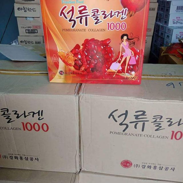 Nước cốt lựu collagen