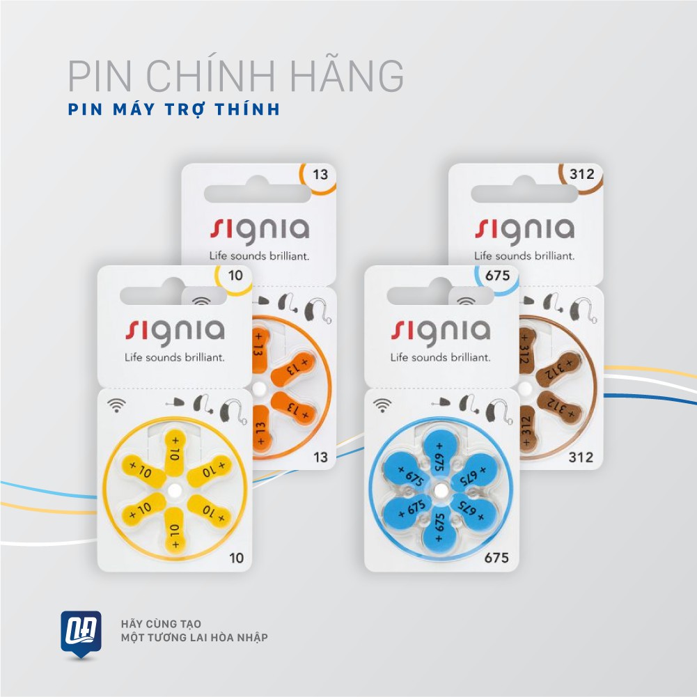 Pin máy trợ thính Signia