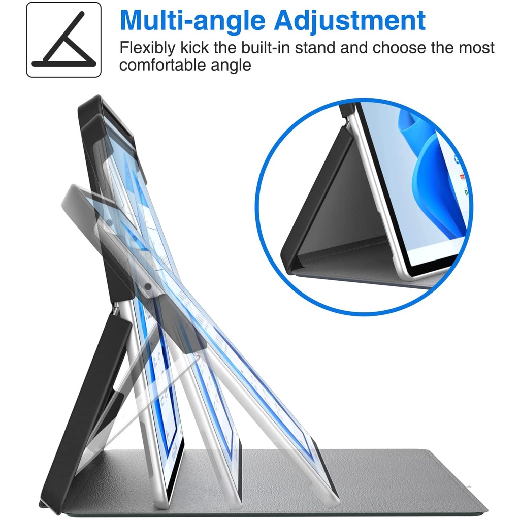Ốp điện thoại dành cho máy tính bảng Surface Pro 8 bằng da PU mỏng nhẹ