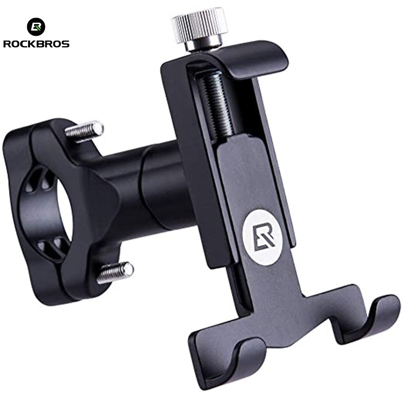 Giá đỡ điện thoại Rockbros 3.5-6.2 inch gắn tay lái xe đạp tiện lợi