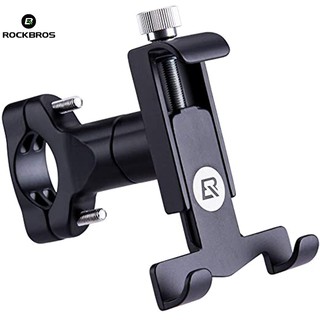 [Mã CLS2403F giảm 30k đơn 150k] Giá đỡ điện thoại ROCKBROS 3.5-6.2 inch gắn tay lái xe đạp tiện lợi