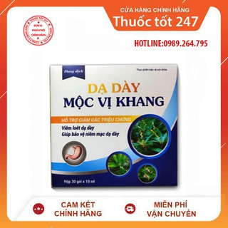 ✅ DẠ DÀY MỘC VỊ KHANG 👍[Freeship] ❤️- Dạng Dung Dịch - Hộp 30 gói