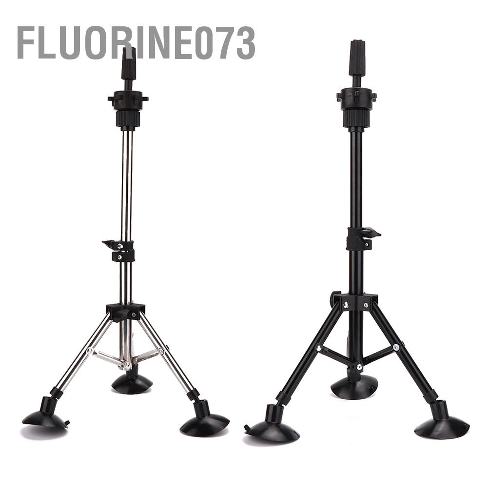 Đầu tóc giả Chân máy hình nộm người giữ khuôn Giá đỡ Công cụ đào tạo làm 【Fluorine073】
