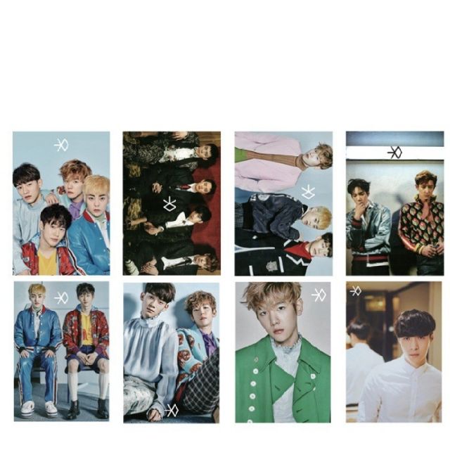 set bộ poster BTS,BIGBANG,EXO,TFBOYS,WANNA ONE