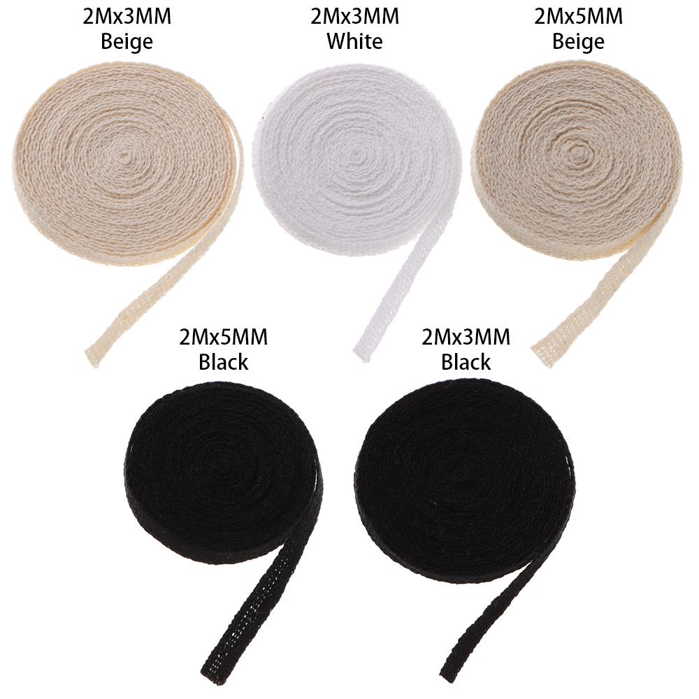 Dây Rút Cotton Dài 2M 3mm 5mm Cho Búp Bê