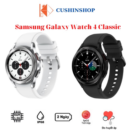 [Mã 44ELSALE1 giảm 5% đơn 3TR] Đồng hồ Samsung Galaxy Watch 4 Classic 42 mm & 46mm - Hàng chính thumbnail