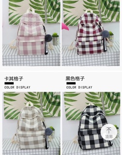 [ORDER] Balo caro ulzzang kèm móc khoá