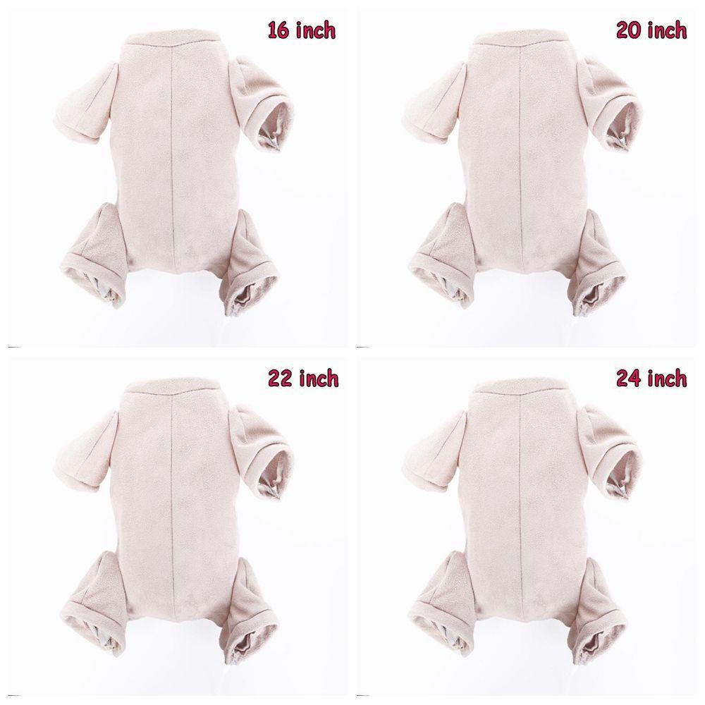 Phụ Kiện Cơ Thể Người Bằng Da Lộn Màu Cầu Vồng Dễ Thương 16 &quot;/ 20&quot; / 22 &quot;/ 24&quot;