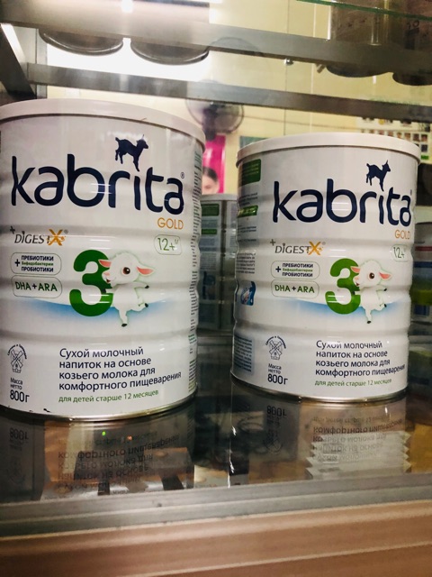Sữa dê Kabrita Gold số 3 hộp 800gr xuất xứ LB Nga