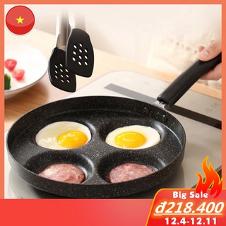 Chảo chống dính hỗ trợ chiên trứng 4 ngăn 24cm tiện lợi
