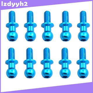 [Lzdyyh] 10 Chiếc Nâng Cấp RC Đầu Bóng Ô Tô Ốc Vít Chốt Giảm Chấn Nâng Cấp Các Bộ Phận Cho D5 Xe Mô Hình Phụ Kiện Thay Thế Các Bộ Phận