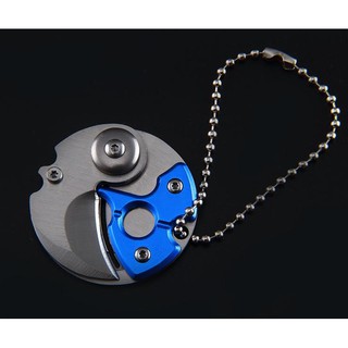 [SPKR KHUYẾN MÃI] Móc khóa dao mini đa năng chất liệu thép không gỉ hot hot hot (Giao màu ngẫu nhiên) 