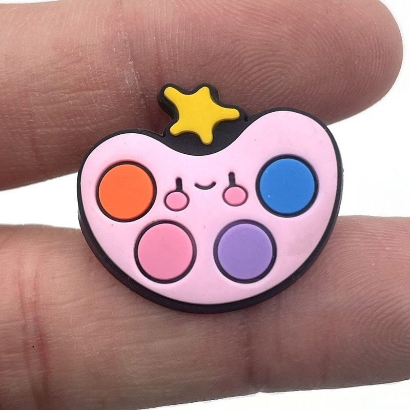 Phụ Kiện Trang Trí Giày Hình Chú Voi/Hoa/Kỳ Lân Nhiều Màu Sắc Thời Trang