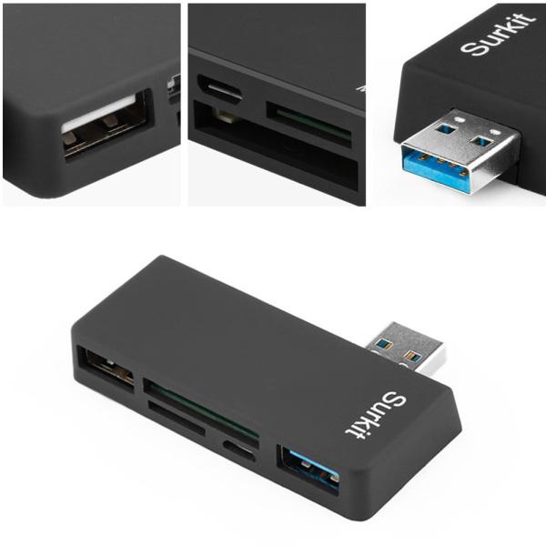 Thiết bị cổng chuyển đổi USB 2.0 tốc độ cao cho Microsoft Surface Pro 3/4