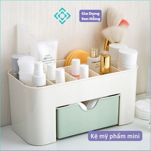 Kệ mỹ phẩm mini nhiều ngăn tiện dụng , kệ mỹ phẩm mini để bàn giúp bàn làm việc gọn gàng hơn