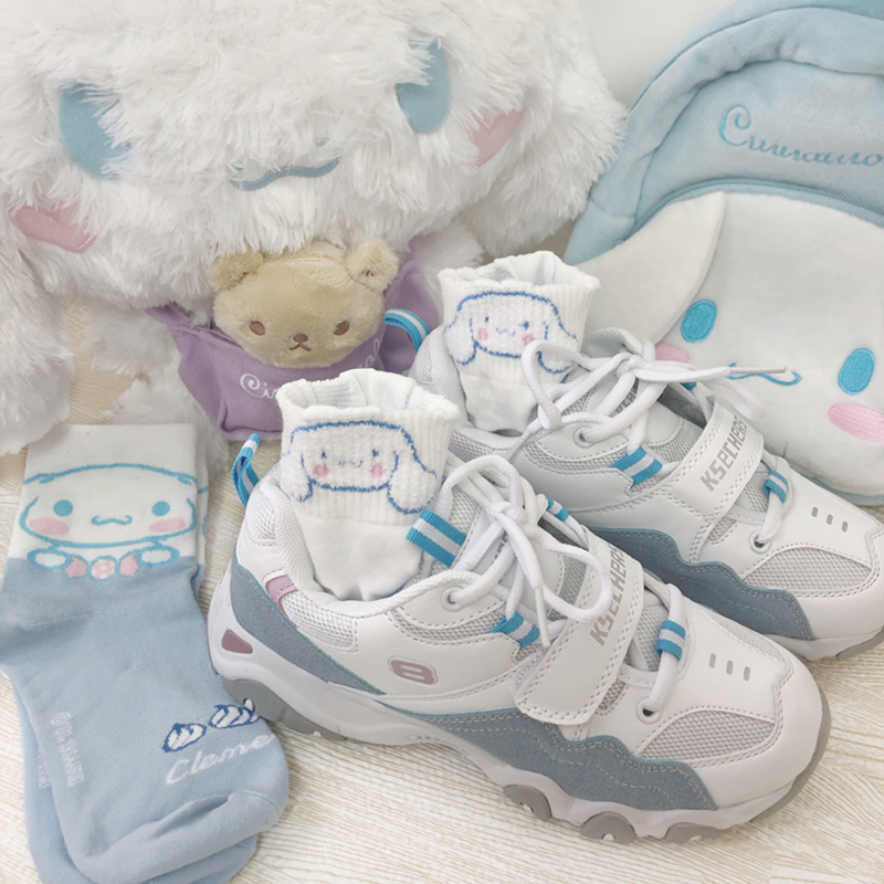 Tất Cotton Mềm Mại Hình Chú Chó Đáng Yêu Cho Nữ Kiểu Nhật Jp5