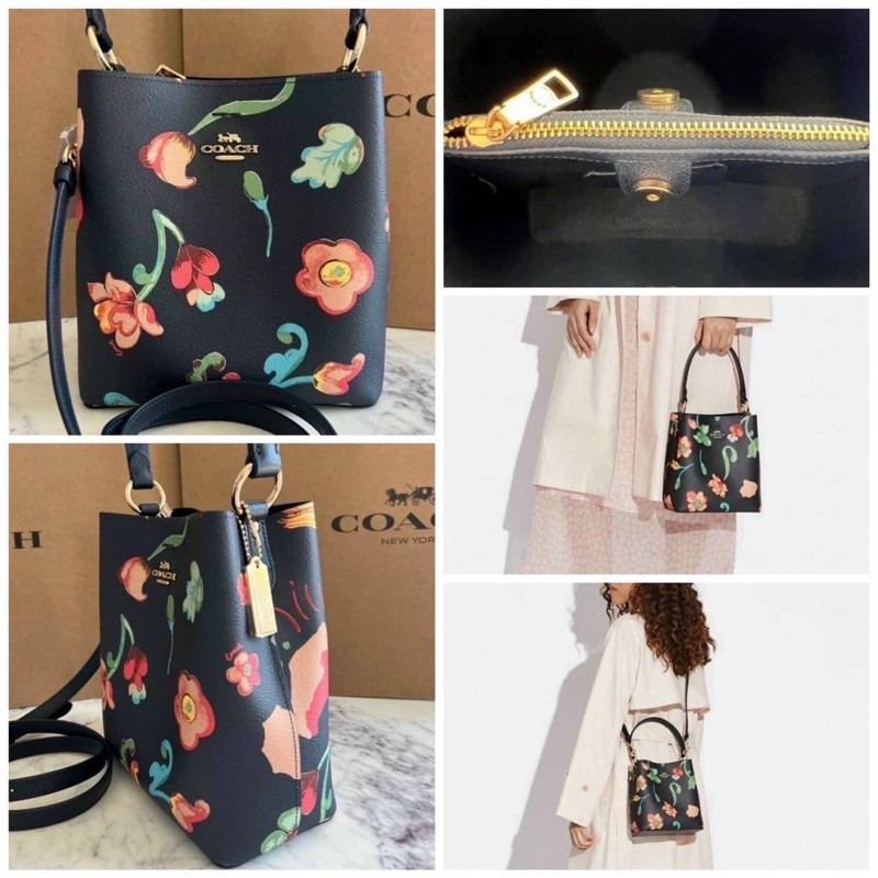 Túi C0ach Town Bucket 22 công sở thanh lịch