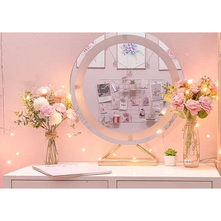 Dây đèn Led đom đóm trang trí hộp quà, hoa dây dài 1m-2m-3m dùng pin có sẵn