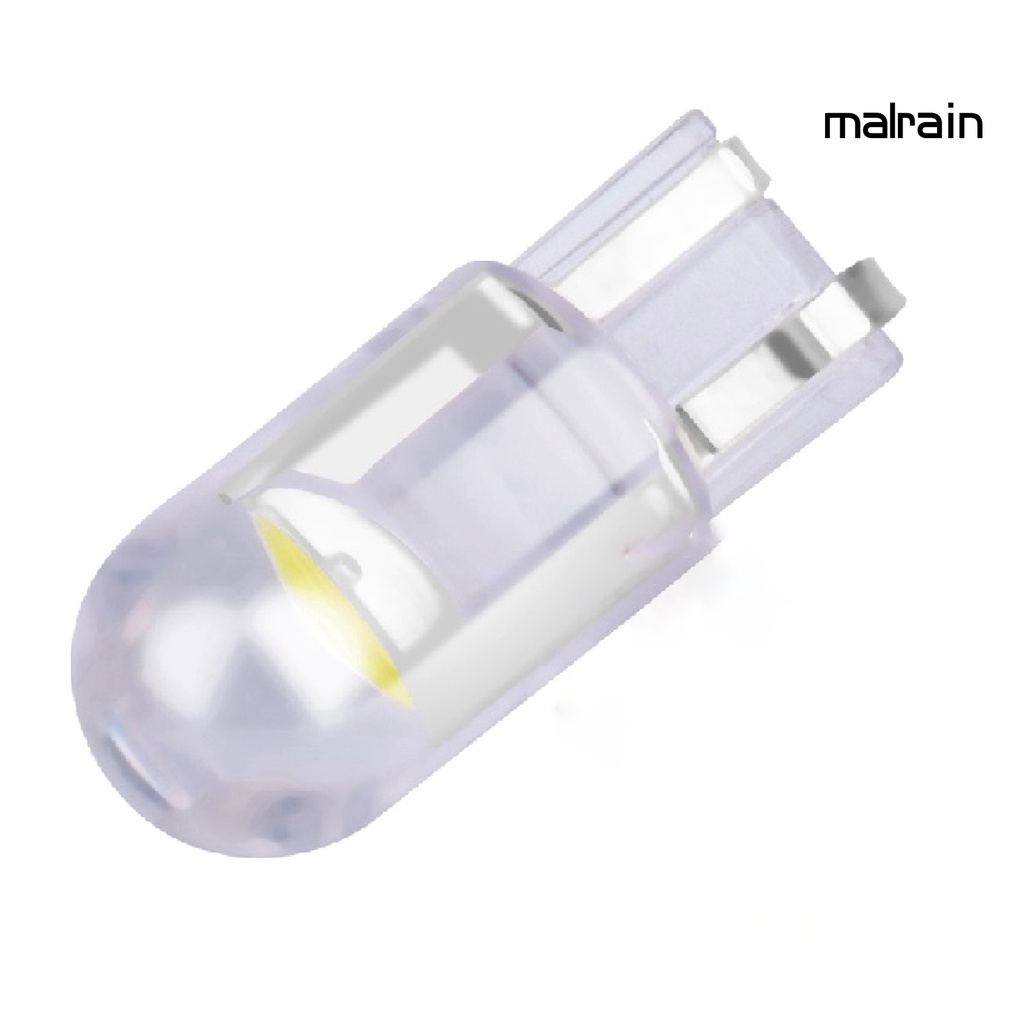 Set 2 Bóng Đèn LED COB T10 Trong Suốt Cho Xe Hơi