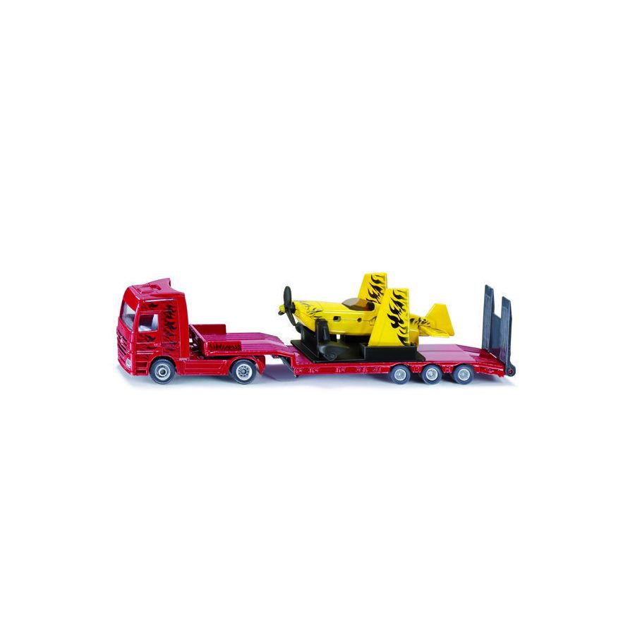 Bộ đồ chơi SIKU - Xe tải chở máy bay - Mã SP 1866