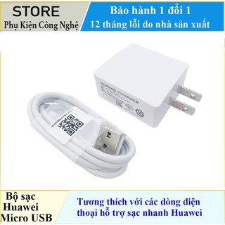 Bộ sạc Huawei Micro USB hỗ trợ sạc nhanh