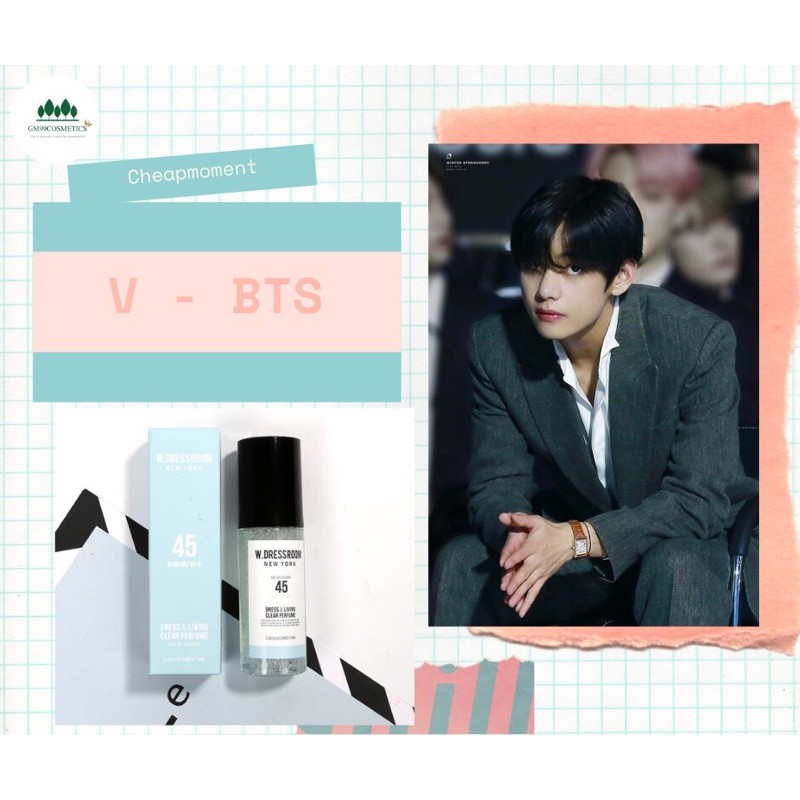 (NEW2021) Nước hoa xịt thơm W. Dressroom 100% Chính Hãng | Thế Giới Skin Care