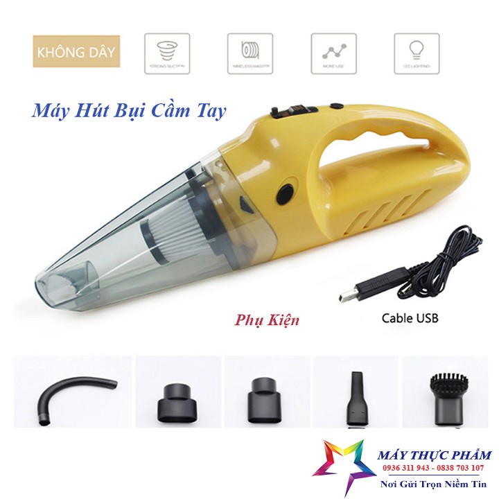 Máy hút bụi ô tô, máy hút bụi gia đình 6052