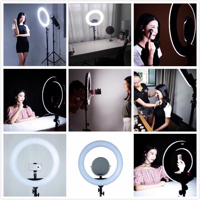 Đèn Livestream Ánh Sáng Tốt - Ảnh Siêu Sang