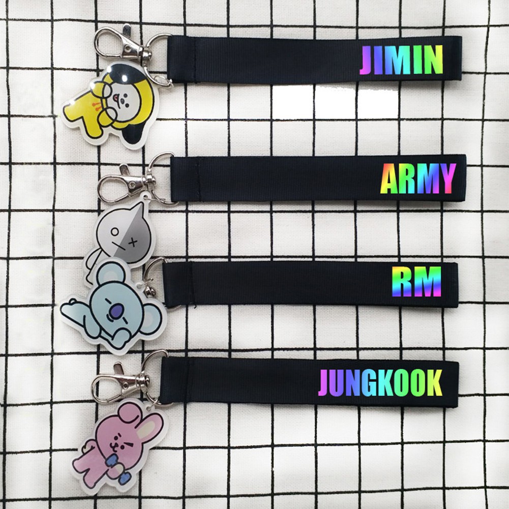 Móc khóa thời trang và cá tính cho fan BTS