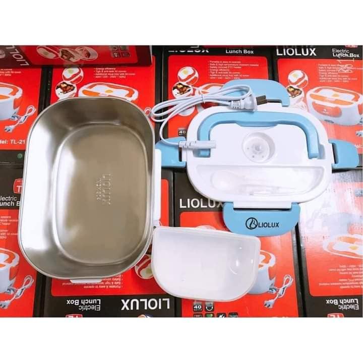 Hộp cơm hâm nóng cắm điện ruột inox 304 - T2K Shop