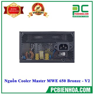 Nguồn Cooler Master MWE 650W V2 80 Plus Bronze