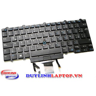 Bàn phím DELL Latitude E5450,3340,E5480 E5470 E7450 E7470 0w93f7 (Có Led, Có Click chuột)