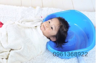 Chậu gội đầu tại nhà