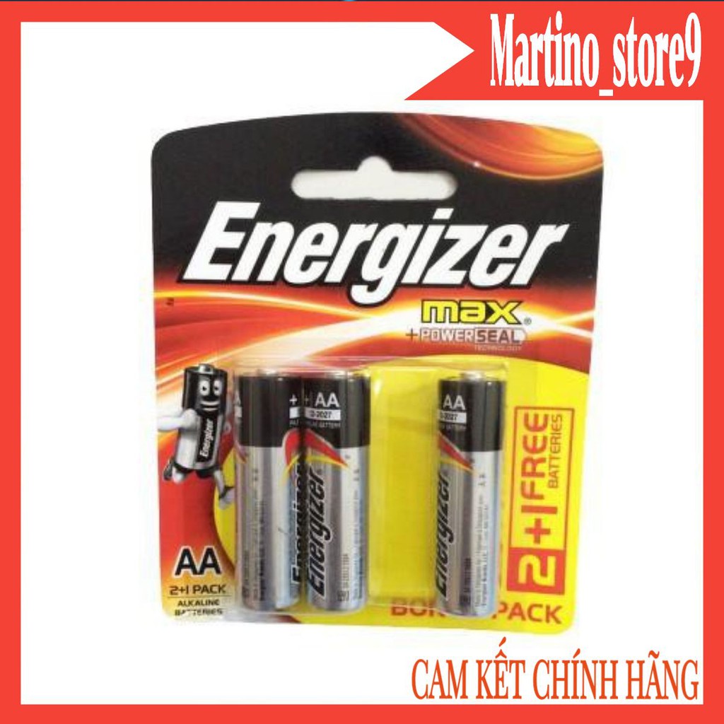 PIN ENERGIZER TIỂU AA VĨ X3 VIÊN [SALE HOT]