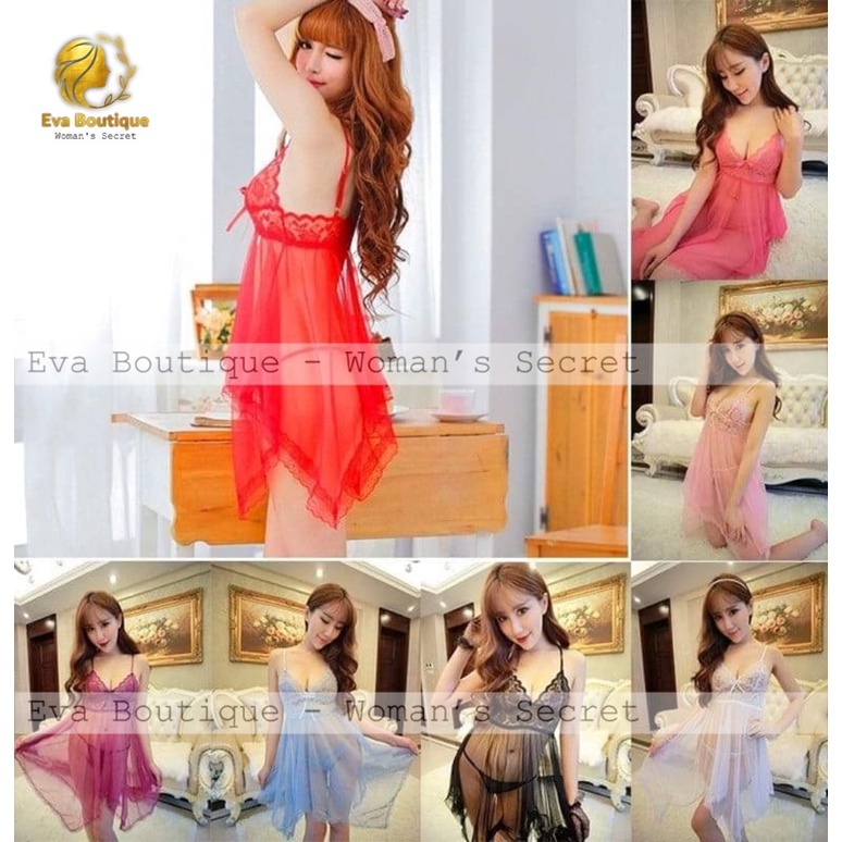 _DN8_Váy ngủ voan ren sexy