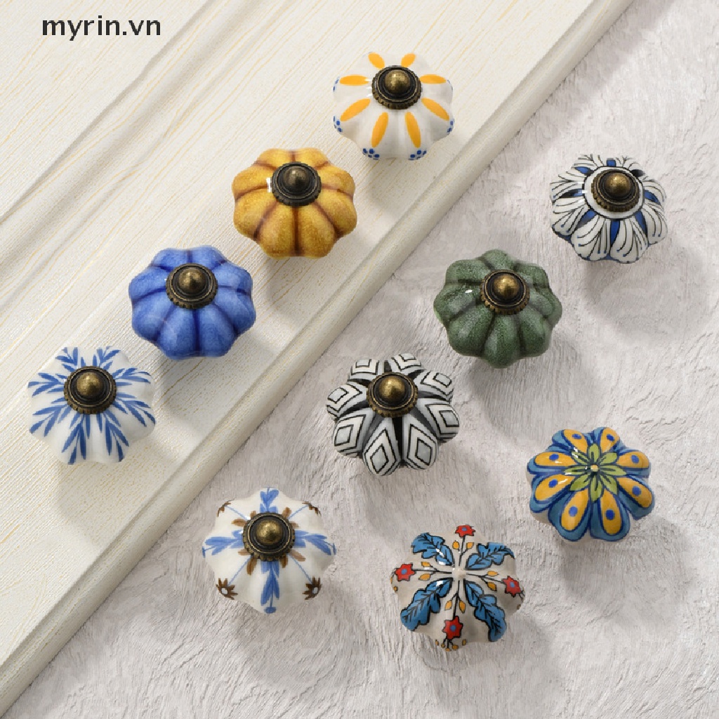 Tay Nắm Cửa Gốm Cổ Điển Cho Ngăn Kéo / Tủ Quần Áo / Tủ Quần Áo