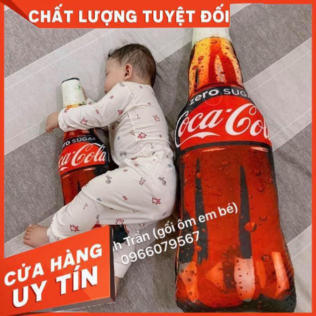 Gối ôm 3D chai Coca Sale Hot