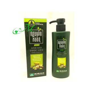 Dầu gội dược liệu Nguyên Xuân Xanh - Dầu gội dưỡng tóc - Chai 250ml có vòi tiện lợi