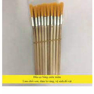 5 chổi vệ sinh, dặm vàng