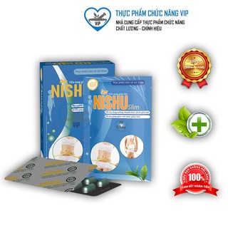 Giảm cân nhanh Nishu Slim giảm béo thải mỡ cấp tốc cho người thừa cân béo phì có cơ địa khó an toàn hiệu quả tại nhà