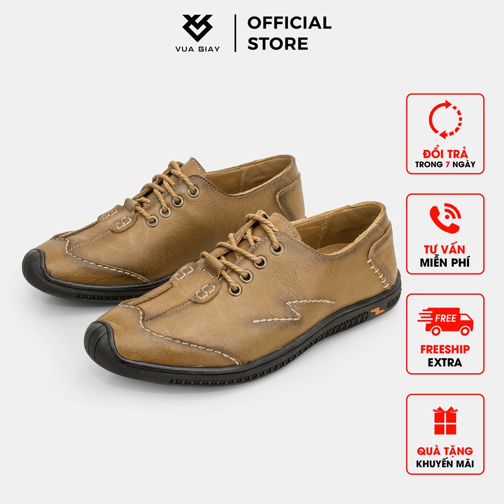 Giày Lười Nam Da Bò Thật Chính Hãng Vua Giày BB51