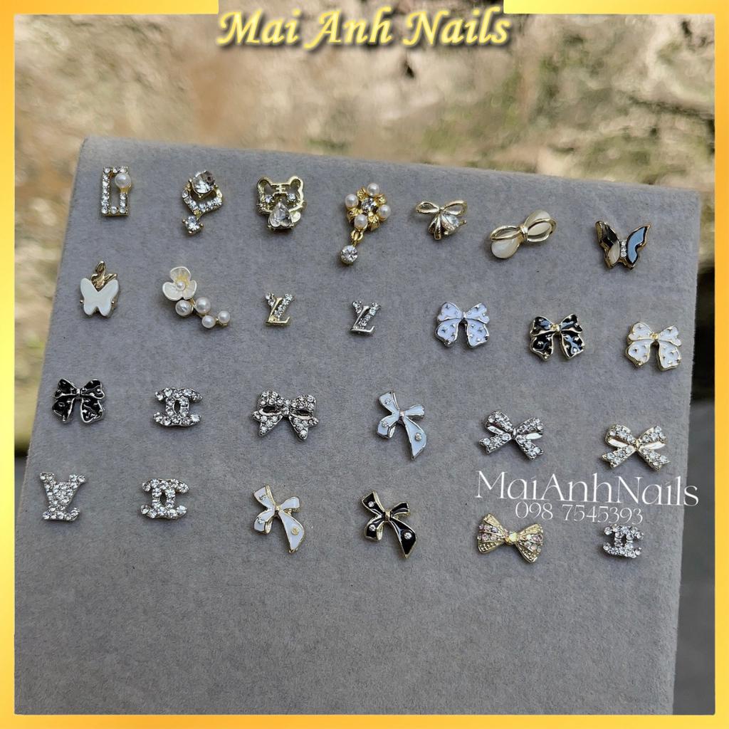 Charm 4K - Đá gắn trang trí Nail nhiều mẫu MaiAnhNails