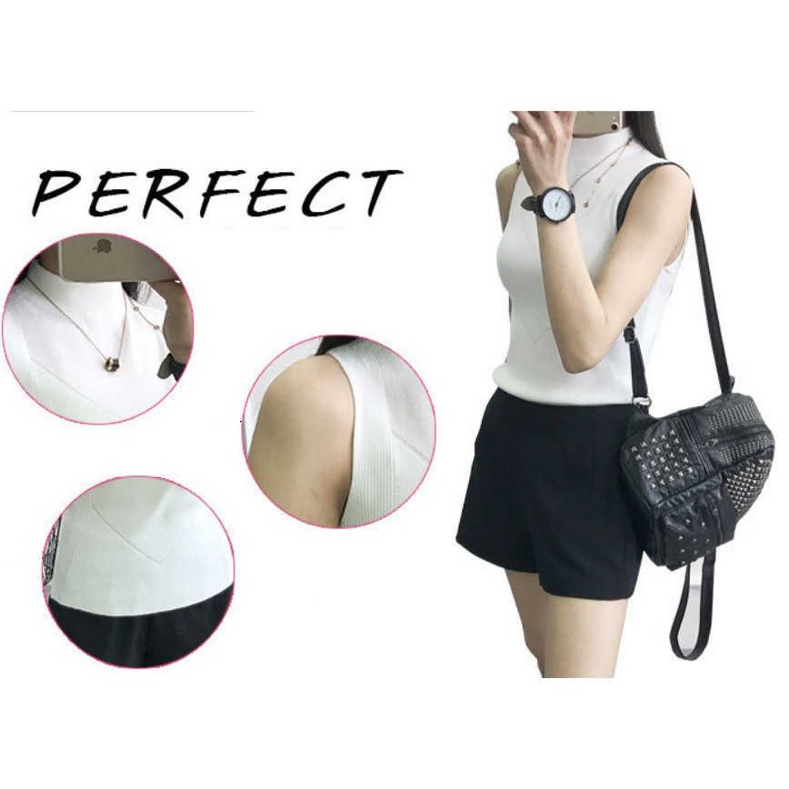 [Video + sẵn hàng] Áo len nữ sát nách - AL-103i