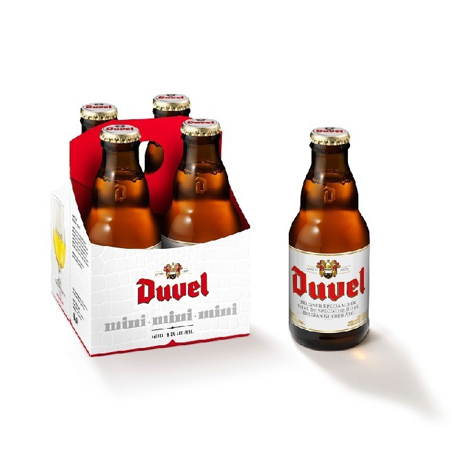Lốc 4 chai Bia Duvel 8.5% (330mlx4)