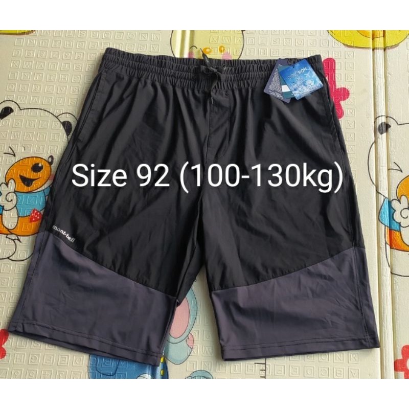 Quần Short Gió MontBel Vải Dày Dặn, Co Giãn, Siêu Mát