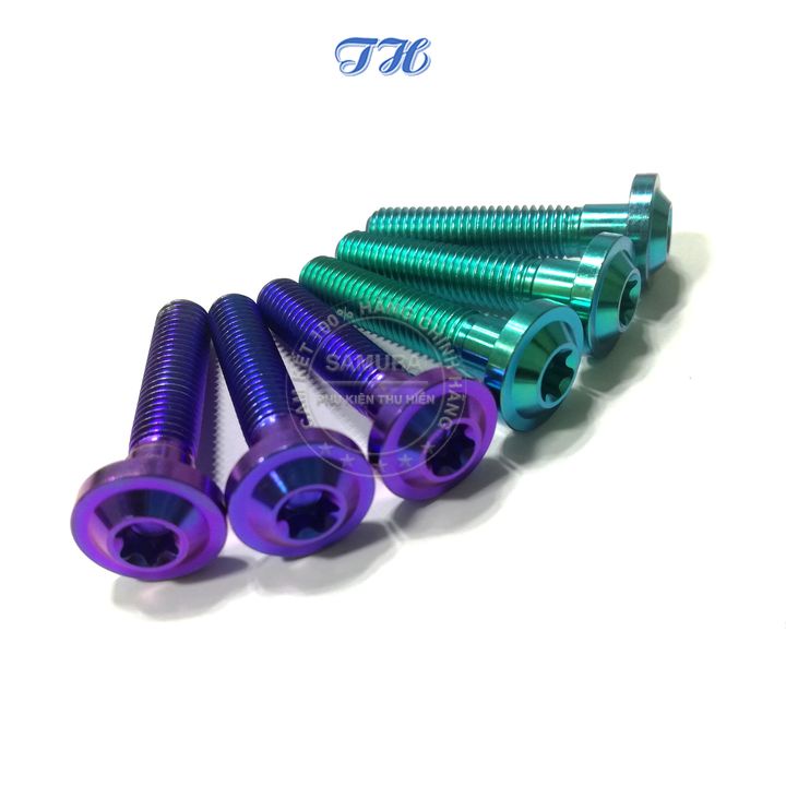 Ốc gr5 8li40 đầu dù gắn các vị trí tương thích trên xe máy ( giá 1 con )